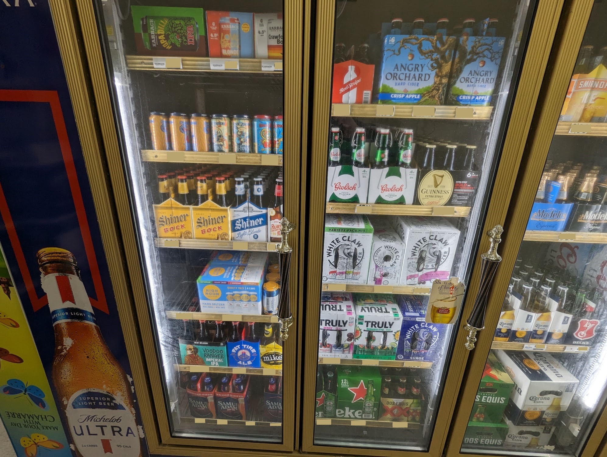 Beer selection