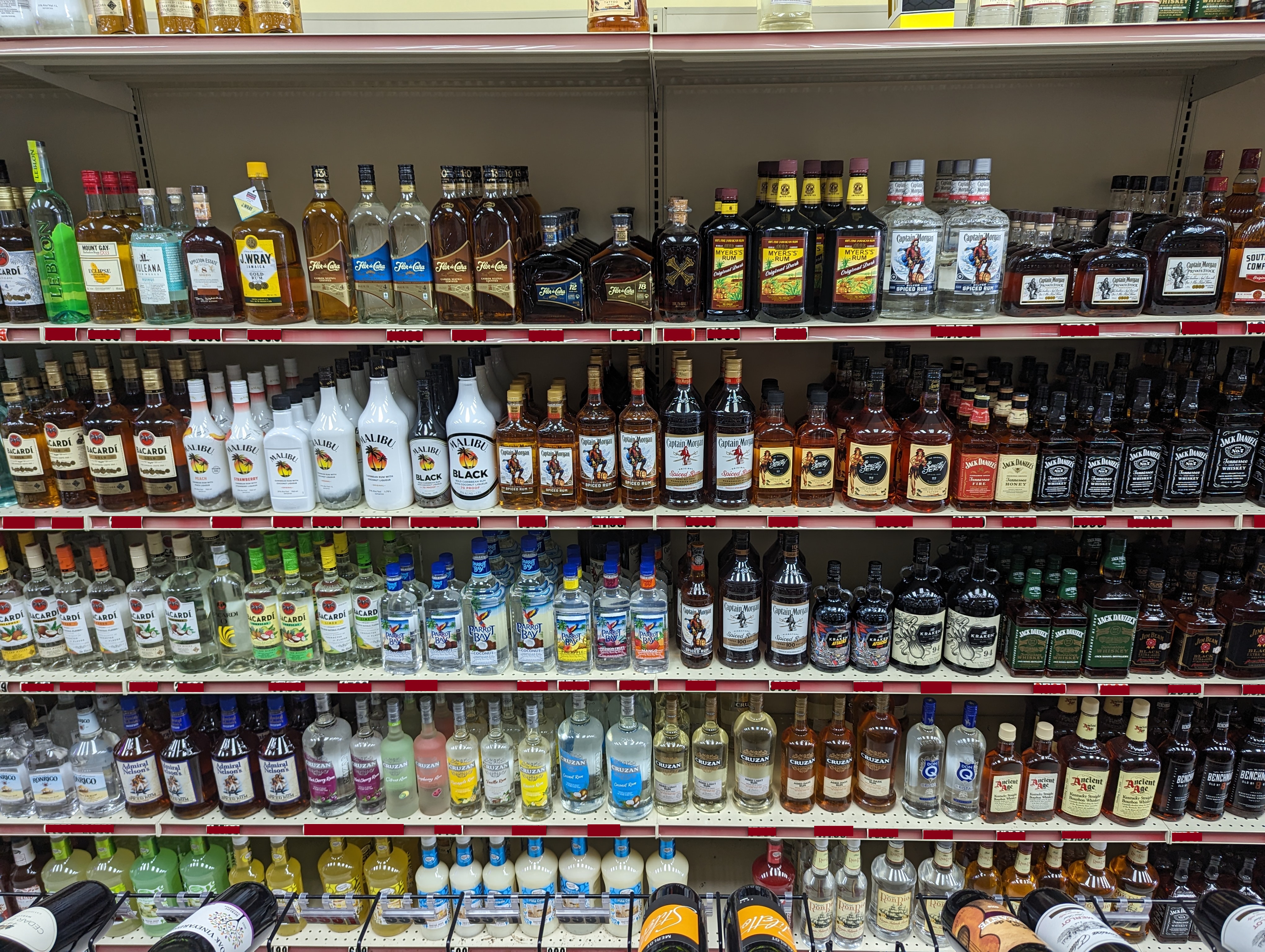 Rum selection